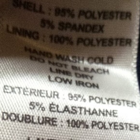 Dark Blue and White Sleeveless Striped Dress Size Small --- - Picture 5 of 5